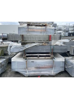 Dalle en béton à motif pierre  L 2500 x  H250